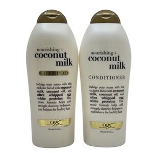Ogx shampoo and conditioner. Large bottles